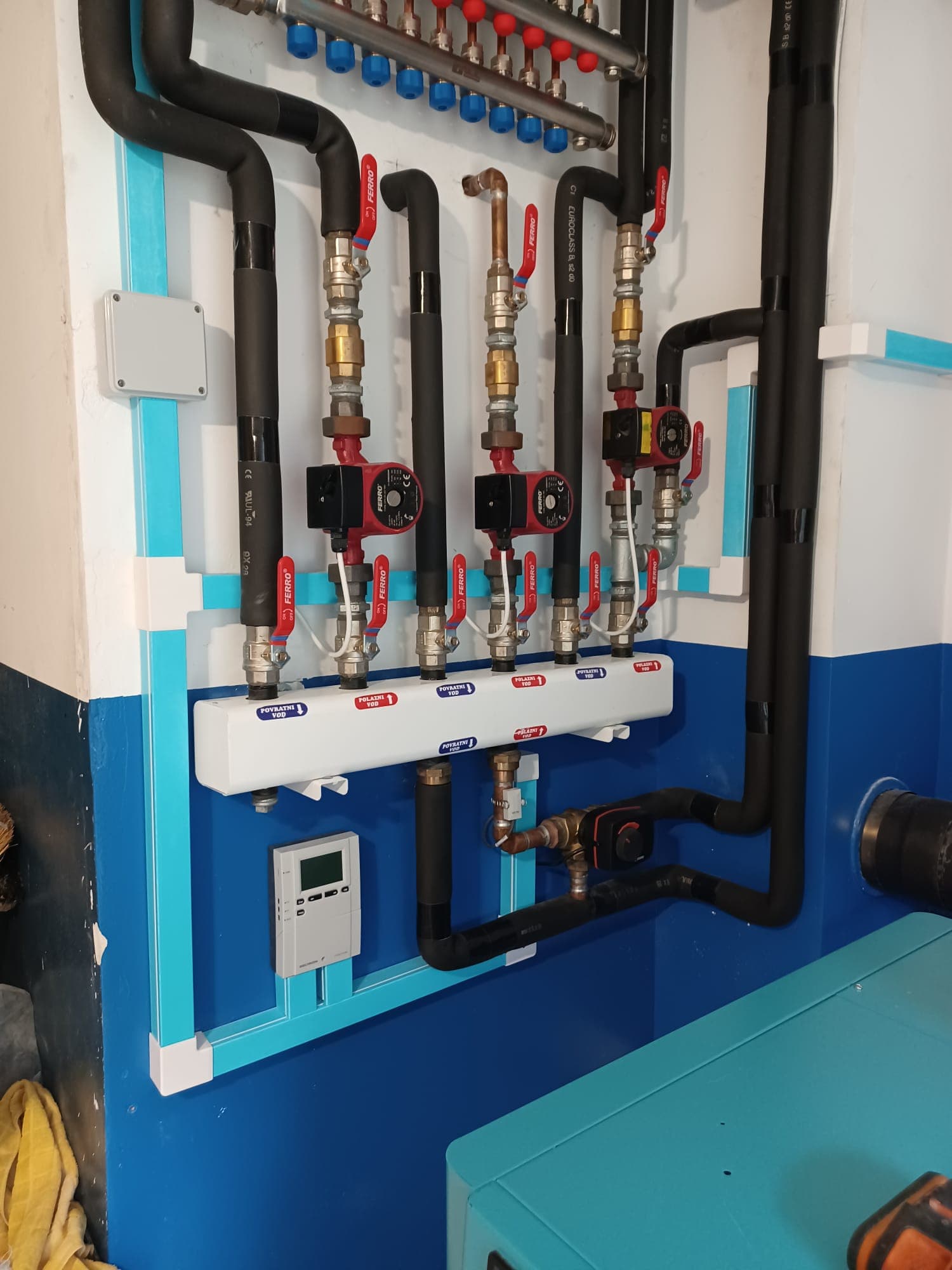 Moderna ugradnja plinskog kotla